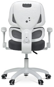 Autronic KA-K1063 GREY Kancelárska stolička, sivá