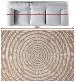 Koberec Jersey Home beige/mink 160x230cm