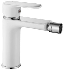 Bidetová batéria Rea Bloom biela chróm