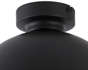 Inteligentné stropné svietidlo čierne so zlatom 28 cm vrátane Wifi A60 - Magnax