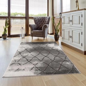 Dekorstudio Moderný koberec NOA - vzor 9326 sivý Rozmer koberca: 120x170cm