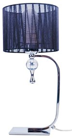 Retro stolová lampa Impress čierne