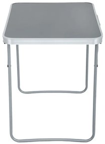Turistický stolík ARES 70x50 cm sivý