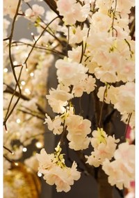 LED Vianočný dekoratívny umelý strom CHERRY TREE 288xLED/230V 2,5 m čerešňa