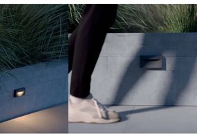 Redo 90426 - LED Vonkajšie nástenné svietidlo POLIFEMO LED/8W/230V IP65 antracit