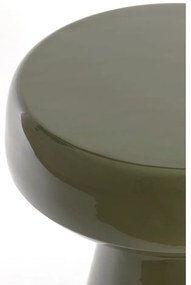 Kovový okrúhly odkladací stolík ø 38 cm Dakwa – Light &amp; Living