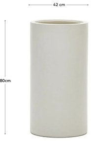 Kvetináč z cementu ø 42 cm Aiguablava – Kave Home