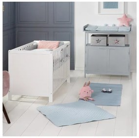 roba Prebaľovacia komoda Hamburg (2 dvere, hnedosivá)  (100397090)