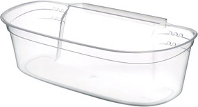 Závěsný odpadkový koš na dvířka BIO, transparentní