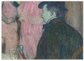 Obraz - Henri de Toulouse-Lautrec, Maxime Dethomas, reprodukcia (70x50 cm)