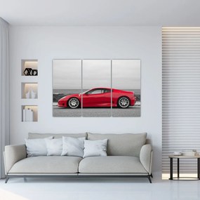 Červené Ferrari - obraz