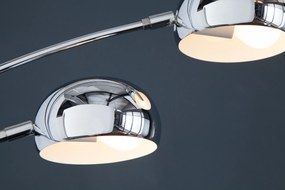 Stojacia lampa Five Lights chróm