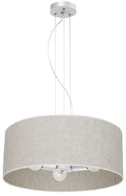 Závesné svietidlo Lino, 1x ľanové tienidlo, (fi 50cm), w