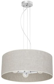 Závesné svietidlo Lino, 1x ľanové tienidlo, (fi 50cm), w