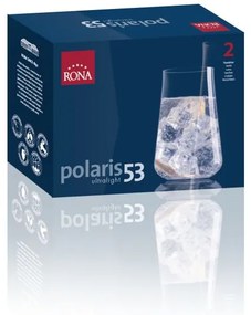 RONA 2x Pohár na nápoje POLARIS 530ml