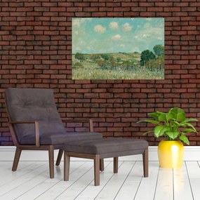 Obraz - Alfred Sisley,  Meadow, reprodukcia (90x60 cm)