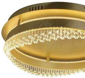 LED Stropné svietidlo LED/36W/230V pr. 43 cm zlaté