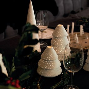 räder Porcelánový svietnik Fir Tree 15,5 cm