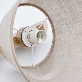 Nástenné svietidlo ANTONIO 1xE14/40W/230V dub