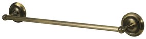 Erga Deco, 1-ramenný držiak na uteráky 610 mm, antická mosadz, ERG-00409