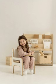 Detská stolička biela S/M