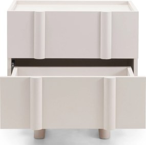 Noční stolek Moss 60 cm kašmírový