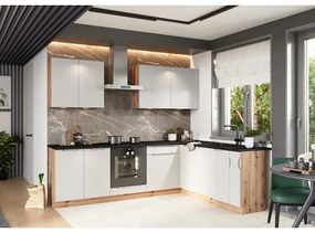 Kuchynská linka Isabel 200/260 sivá/artisan