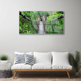 Obraz plexi Most stromy architektúra 100x50 cm