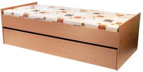 Rozkladacia posteľ 90 cm Nichol 2 (s molitanovými matracmi). Vlastná spoľahlivá doprava až k Vám domov. 774143