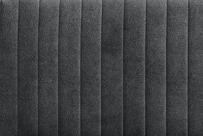 Postel Kalla 140x200 cm, tmavo šedá látka