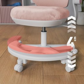 Detská otočná stolička Mark Adler Junior 5.7 Pink
