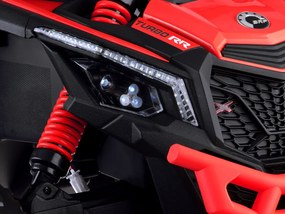 JOKOMISIADA Detské elektrické auto Buggy 4x4 na batériu 800 W červené PA0299 CZ