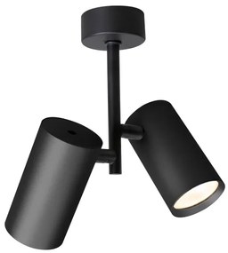 Brilagi - Bodové svietidlo SELE VERTICAL 2xGU10/30W/230V čierna
