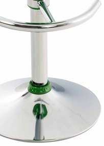 Plastová barová stolička Shine - Zelená