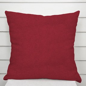 Biante Obliečka na vankúš/imitácia brúsenej kože Alcantara ALC-018 Vínovo červená 60 x 60 cm