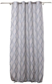 Žlto-modrý záves 140x245 cm Arcade - Mendola Fabrics