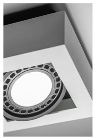 Biele stropné svietidlo s kovovým tienidlom 34x18,5 cm Loid – GTV