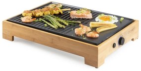 DOMO DO9271G stolný elektrický gril Plancha BambooStyle, L