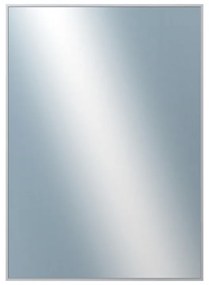 DANTIK - Zrkadlo v rámu, rozmer s rámom 50x70 cm z lišty Hliníkový Profil 01 (6001004)