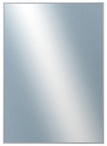 DANTIK - Zrkadlo v rámu, rozmer s rámom 50x70 cm z lišty Hliníkový Profil 01 (6001004)