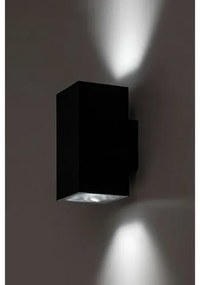 Rabalux 77157 vonkajšie nástenné LED svietidlo Urfa, 18W, IP65, čierna, 16 cm