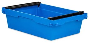 Balenie plastových euro prepraviek CONICAL so stohovacou rukoväťou ECO