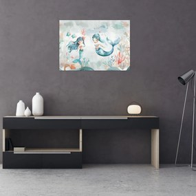 Obraz - Morské panny (70x50 cm)