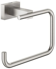 GROHE Essentials Cube držiak toaletného papiera, bez krytu, supersteel, 40507DC1