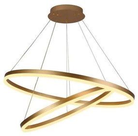 LED Stmievateľný luster na lanku LED/100W/230V 3000-6500K + diaľkové ovládanie