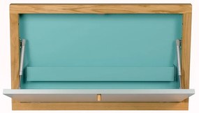 Modrý vyklápací stôl Woodman Banti