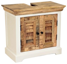 furniture-nabytek.cz - Kúpeľňová skrinka pod umývadlo 65x60x35 z dreva mango