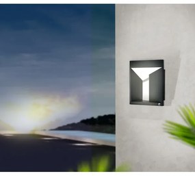 Eglo 98748 - Vonkajšie nástenné LED svietidlo NEMBRO LED/10W/230V IP54