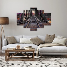 Obraz železničného mosta (150x105 cm)