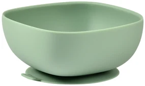 Miska silikónová s prísavkou Sage Green